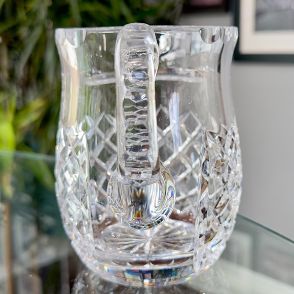 Gorgeous Vintage Ceska “Canterbury” Bohemian Crystal 5” Pitcher - Perfect - Picture 9 of 16